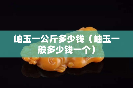 岫玉一公斤多少錢（岫玉一般多少錢一個）