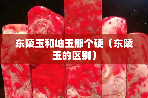 東陵玉和岫玉那個硬（東陵玉的區別）