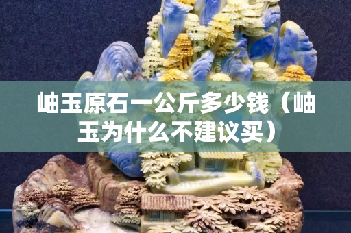 岫玉原石一公斤多少錢（岫玉為什么不建議買）