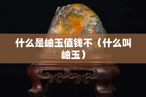 什么是岫玉值錢不（什么叫岫玉）