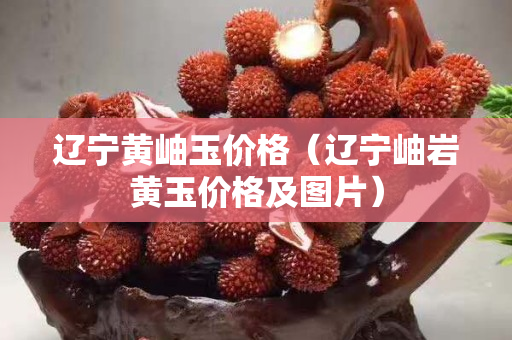 遼寧黃岫玉價格（遼寧岫巖黃玉價格及圖片）