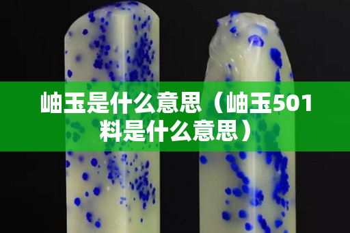 岫玉是什么意思（岫玉501料是什么意思）