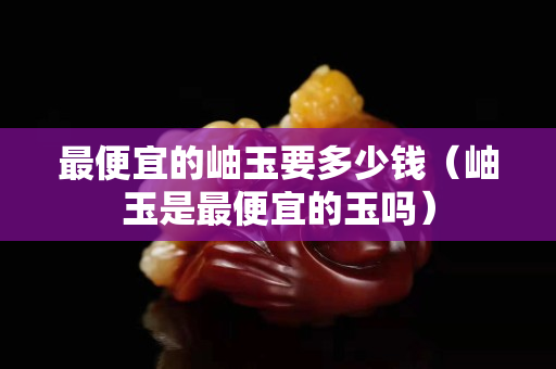 最便宜的岫玉要多少錢（岫玉是最便宜的玉嗎）