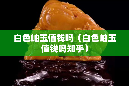 白色岫玉值錢嗎（白色岫玉值錢嗎知乎）