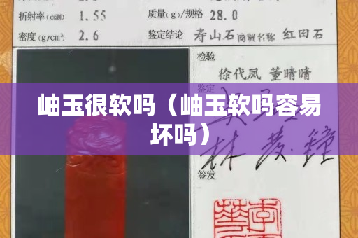 岫玉很軟嗎（岫玉軟嗎容易壞嗎）