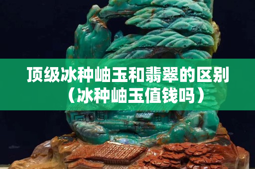 頂級冰種岫玉和翡翠的區別（冰種岫玉值錢嗎）