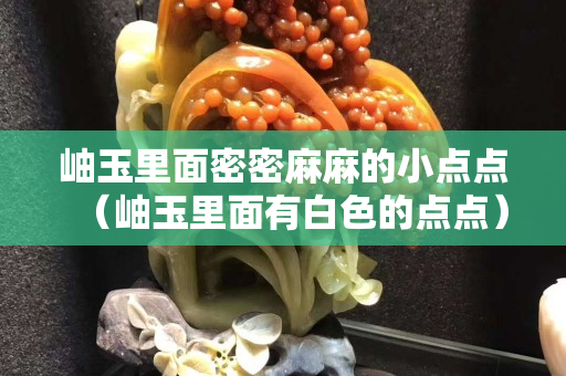 岫玉里面密密麻麻的小點點（岫玉里面有白色的點點）