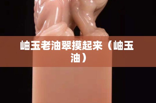 岫玉老油翠摸起來（岫玉 油）