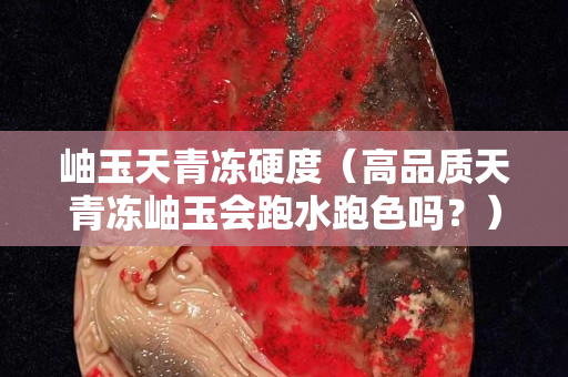 岫玉天青凍硬度（高品質天青凍岫玉會跑水跑色嗎？）