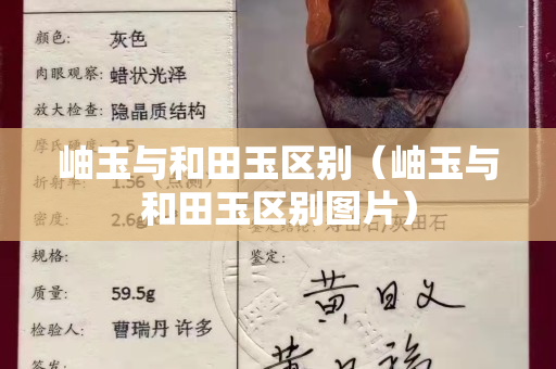 岫玉與和田玉區別（岫玉與和田玉區別圖片）