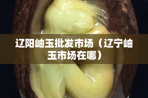 遼陽岫玉批發市場（遼寧岫玉市場在哪）