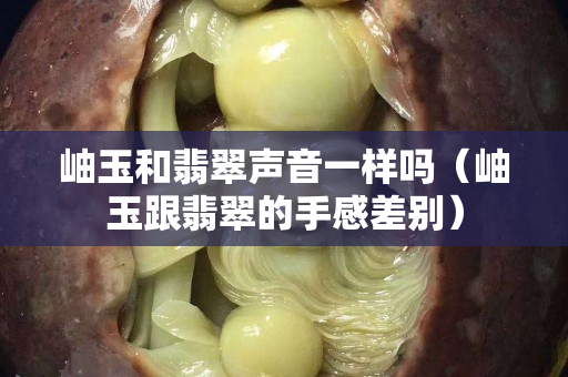 岫玉和翡翠聲音一樣嗎（岫玉跟翡翠的手感差別）