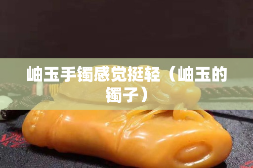 岫玉手鐲感覺挺輕（岫玉的鐲子）
