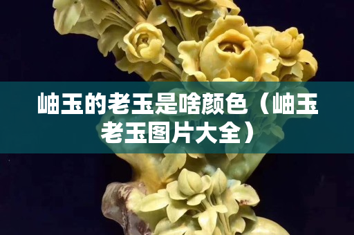 岫玉的老玉是啥顏色（岫玉老玉圖片大全）