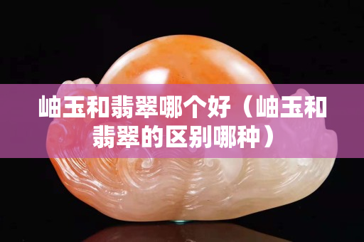 岫玉和翡翠哪個好（岫玉和翡翠的區別哪種）