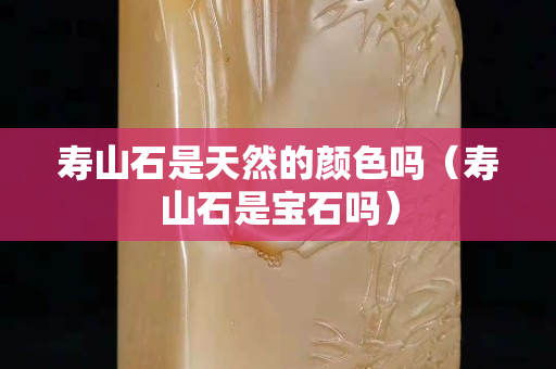 壽山石是天然的顏色嗎（壽山石是寶石嗎）