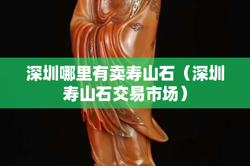 深圳哪里有賣壽山石（深圳壽山石交易市場）