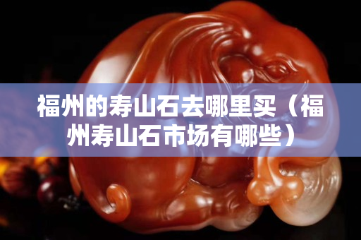 福州的壽山石去哪里買（福州壽山石市場有哪些）