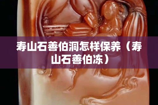 壽山石善伯洞怎樣保養（壽山石善伯凍）