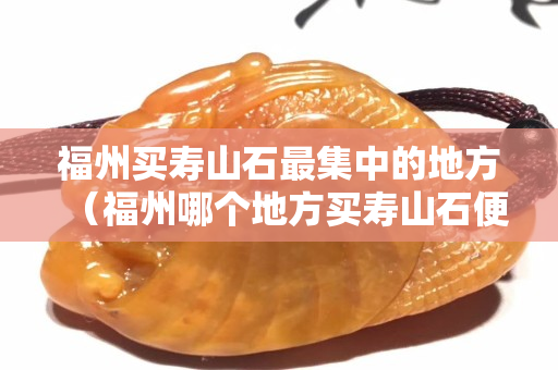 福州買壽山石最集中的地方（福州哪個地方買壽山石便宜）