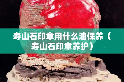 壽山石印章用什么油保養（壽山石印章養護）