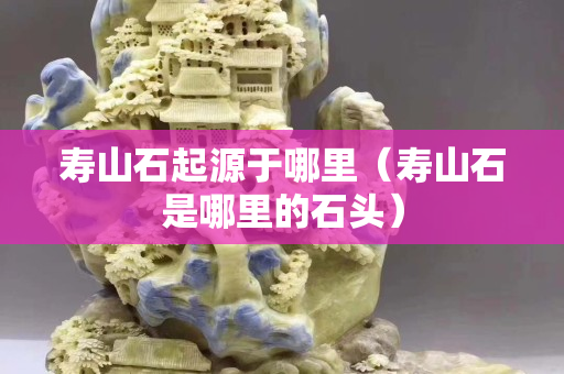 壽山石起源于哪里（壽山石是哪里的石頭）