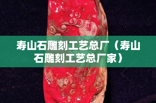 壽山石雕刻工藝總廠（壽山石雕刻工藝總廠家）