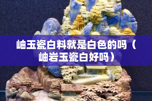 岫玉瓷白料就是白色的嗎（岫巖玉瓷白好嗎）