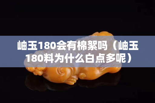 岫玉180會有棉絮嗎（岫玉180料為什么白點多呢）