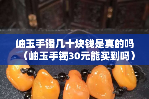 岫玉手鐲幾十塊錢是真的嗎（岫玉手鐲30元能買到嗎）