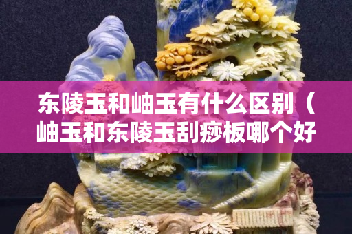 東陵玉和岫玉有什么區別（岫玉和東陵玉刮痧板哪個好）