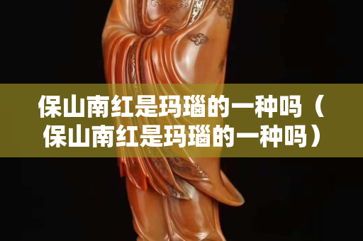 保山南紅是瑪瑙的一種嗎（保山南紅是瑪瑙的一種嗎）