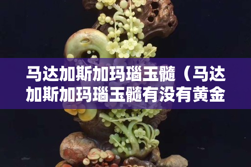 馬達加斯加瑪瑙玉髓（馬達加斯加瑪瑙玉髓有沒有黃金的）