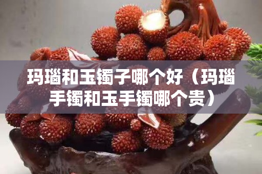 瑪瑙和玉鐲子哪個好（瑪瑙手鐲和玉手鐲哪個貴）