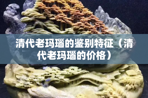 清代老瑪瑙的鑒別特征（清代老瑪瑙的價格）