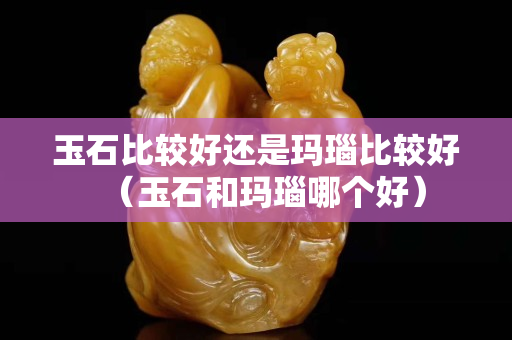 玉石比較好還是瑪瑙比較好（玉石和瑪瑙哪個好）