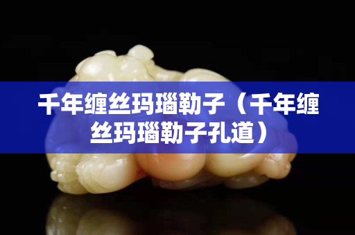 千年纏絲瑪瑙勒子（千年纏絲瑪瑙勒子孔道）