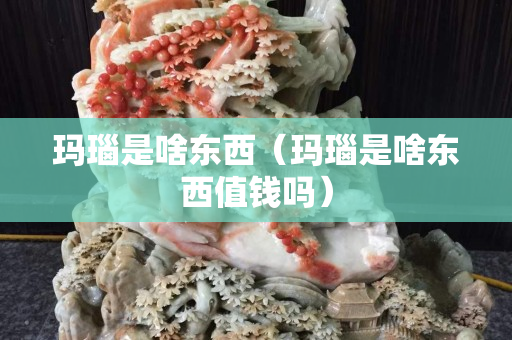瑪瑙是啥東西（瑪瑙是啥東西值錢嗎）