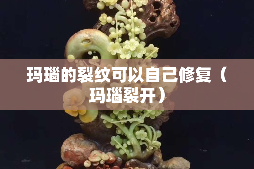 瑪瑙的裂紋可以自己修復（瑪瑙裂開）