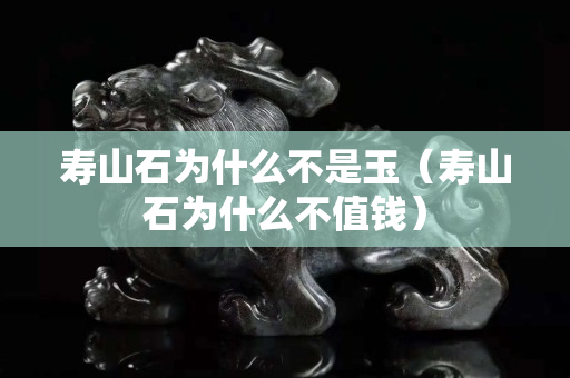 壽山石為什么不是玉（壽山石為什么不值錢）