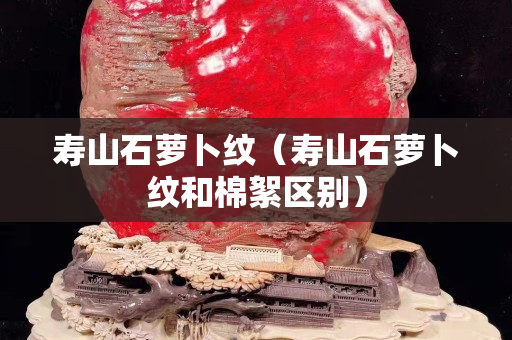 壽山石蘿卜紋（壽山石蘿卜紋和棉絮區別）