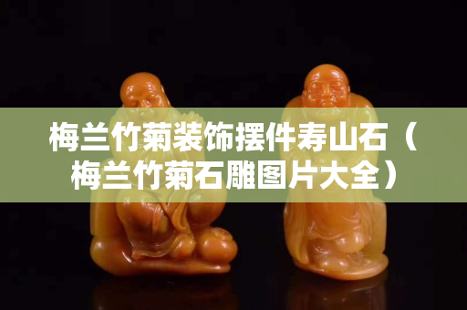 梅蘭竹菊裝飾擺件壽山石（梅蘭竹菊石雕圖片大全）