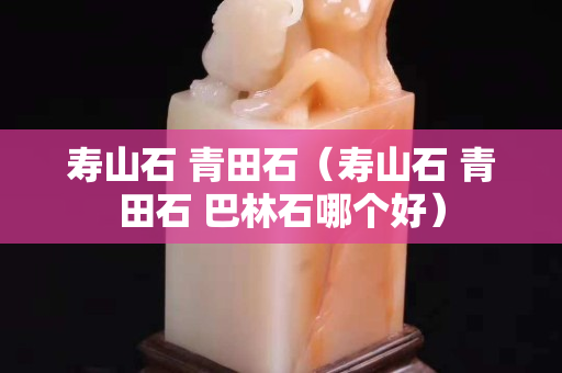 壽山石 青田石（壽山石 青田石 巴林石哪個好）