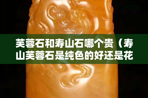 芙蓉石和壽山石哪個貴（壽山芙蓉石是純色的好還是花的好）