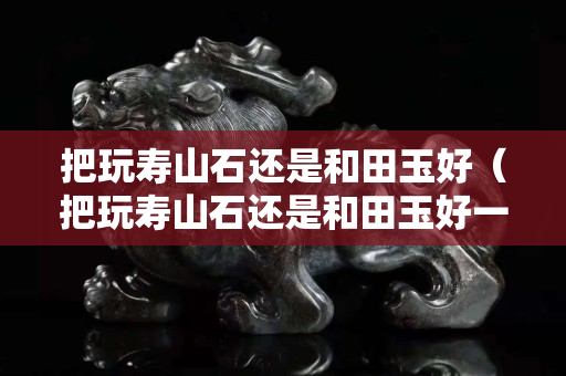 把玩壽山石還是和田玉好（把玩壽山石還是和田玉好一點）