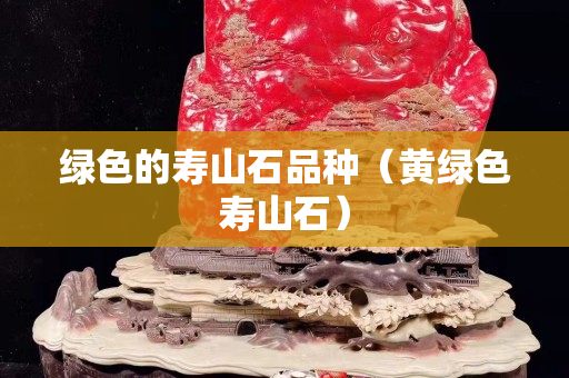 綠色的壽山石品種（黃綠色壽山石）