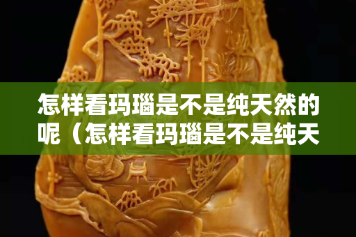 怎樣看瑪瑙是不是純天然的呢（怎樣看瑪瑙是不是純天然的呢圖片）