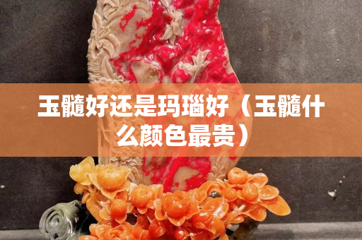 玉髓好還是瑪瑙好（玉髓什么顏色最貴）