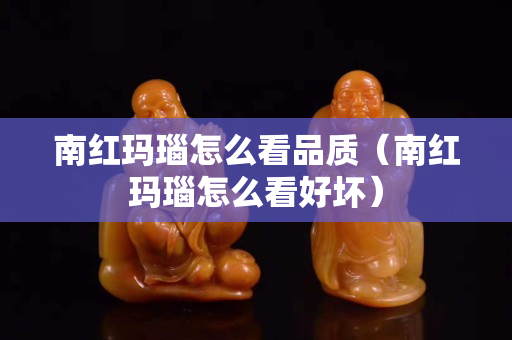 南紅瑪瑙怎么看品質（南紅瑪瑙怎么看好壞）