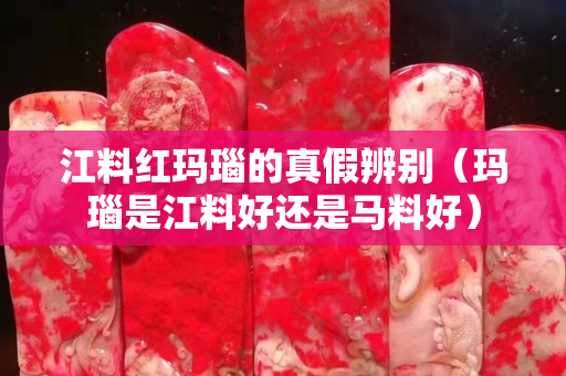 江料紅瑪瑙的真假辨別（瑪瑙是江料好還是馬料好）